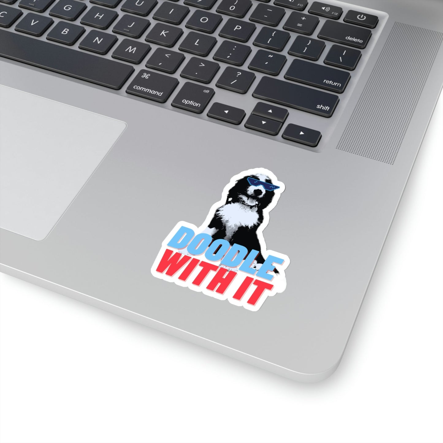 Doodle With It: Bernedoodle Kiss-Cut Stickers - Beast Llama Clothing - Be the Beast