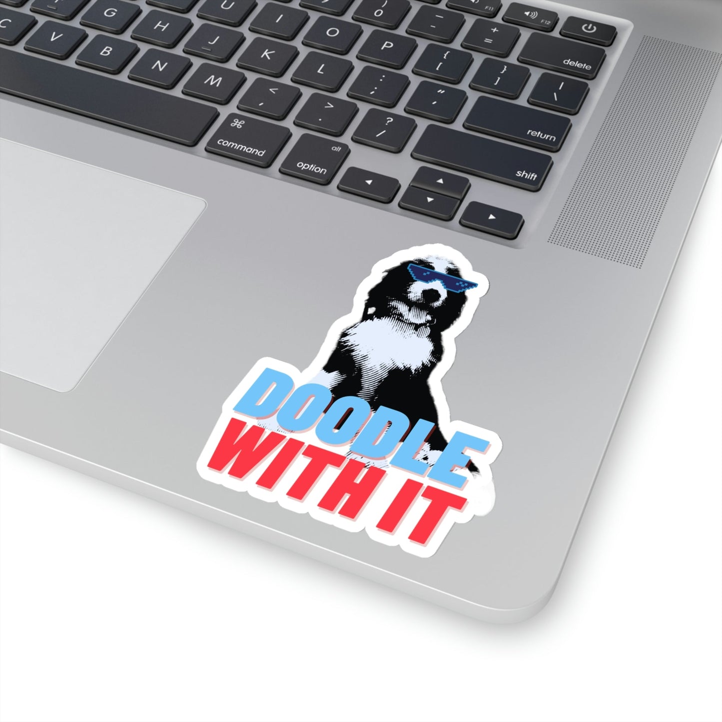 Doodle With It: Bernedoodle Kiss-Cut Stickers - Beast Llama Clothing - Be the Beast