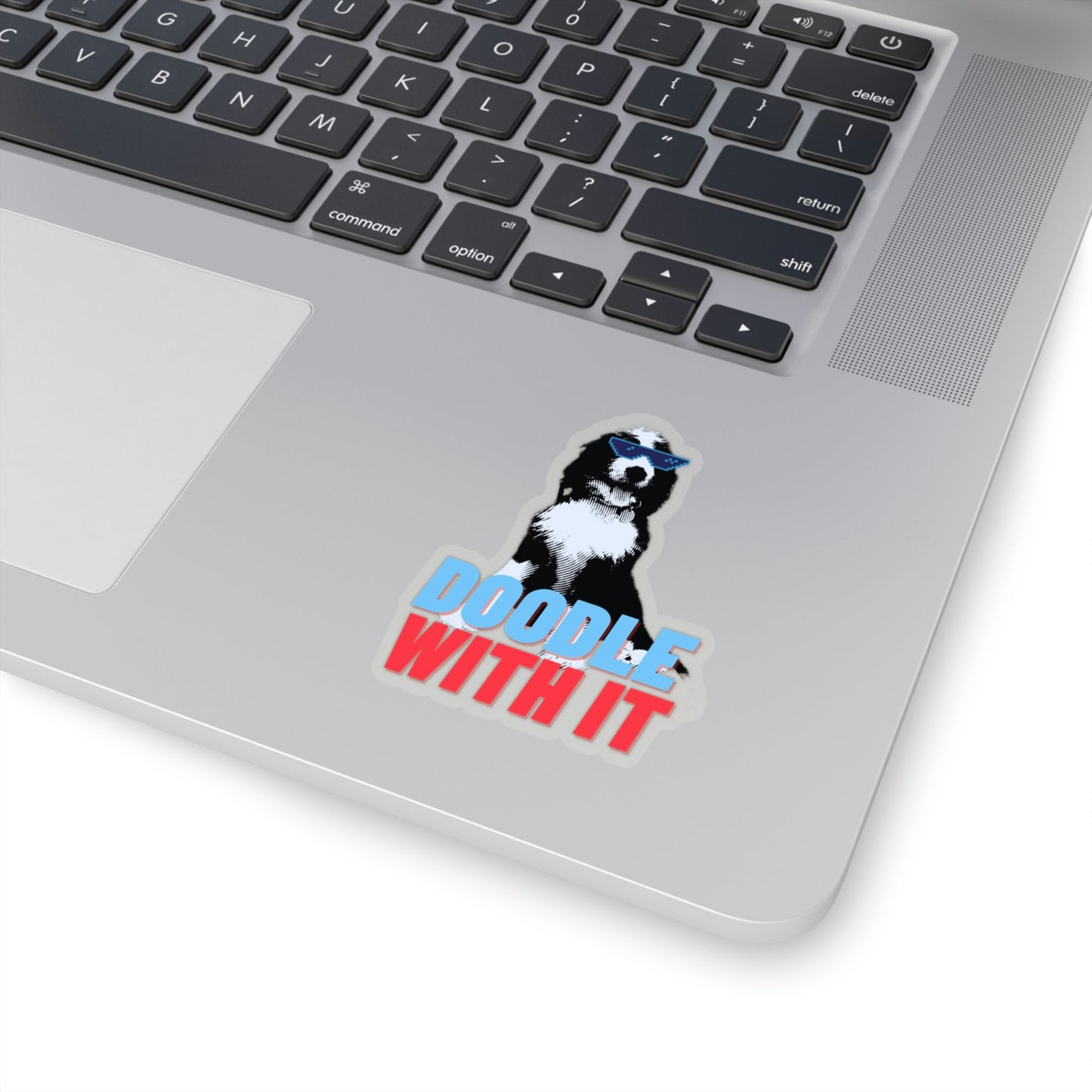 Doodle With It: Bernedoodle Kiss-Cut Stickers - Beast Llama Clothing - Be the Beast