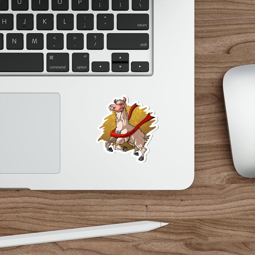 Runner Llama Logo Premium Die-Cut Stickers - Beast Llama Clothing - Be the Beast