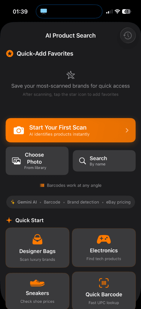 ConsignMate App Interface