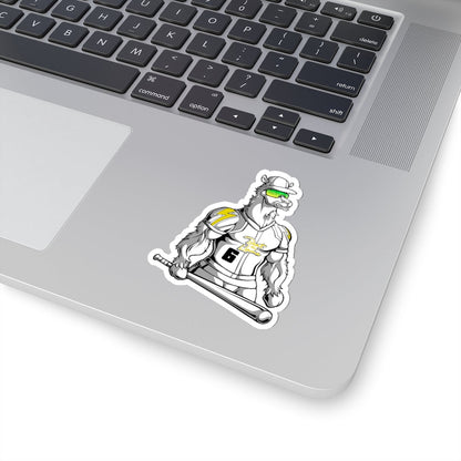 Baseball Llama Kiss-Cut Stickers - Beast Llama Clothing - Be the Beast